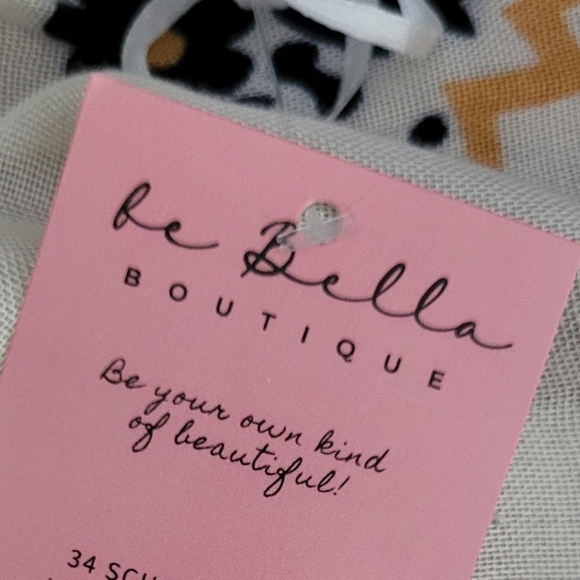 Bohemian Cream Bandana Print Kimono-One Size - Picture 9 of 9